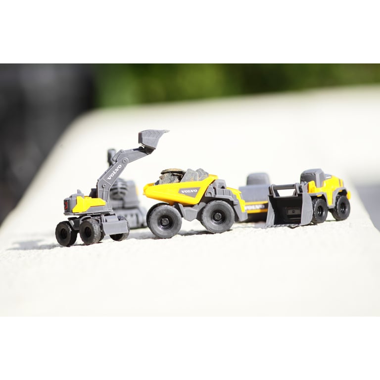 Спецтехніка Dickie Toys Вольво. Мікроробітники, 5 машин (3722008) - фото 7