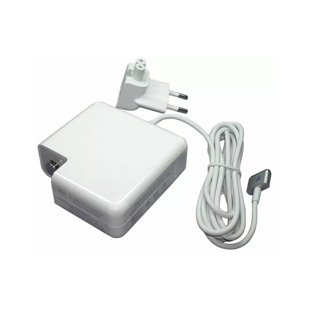 Блок живлення до ноутбуку AlSoft Apple A1424 85W 20V, 4.25A, MagSafe2 (A40376) - фото 1