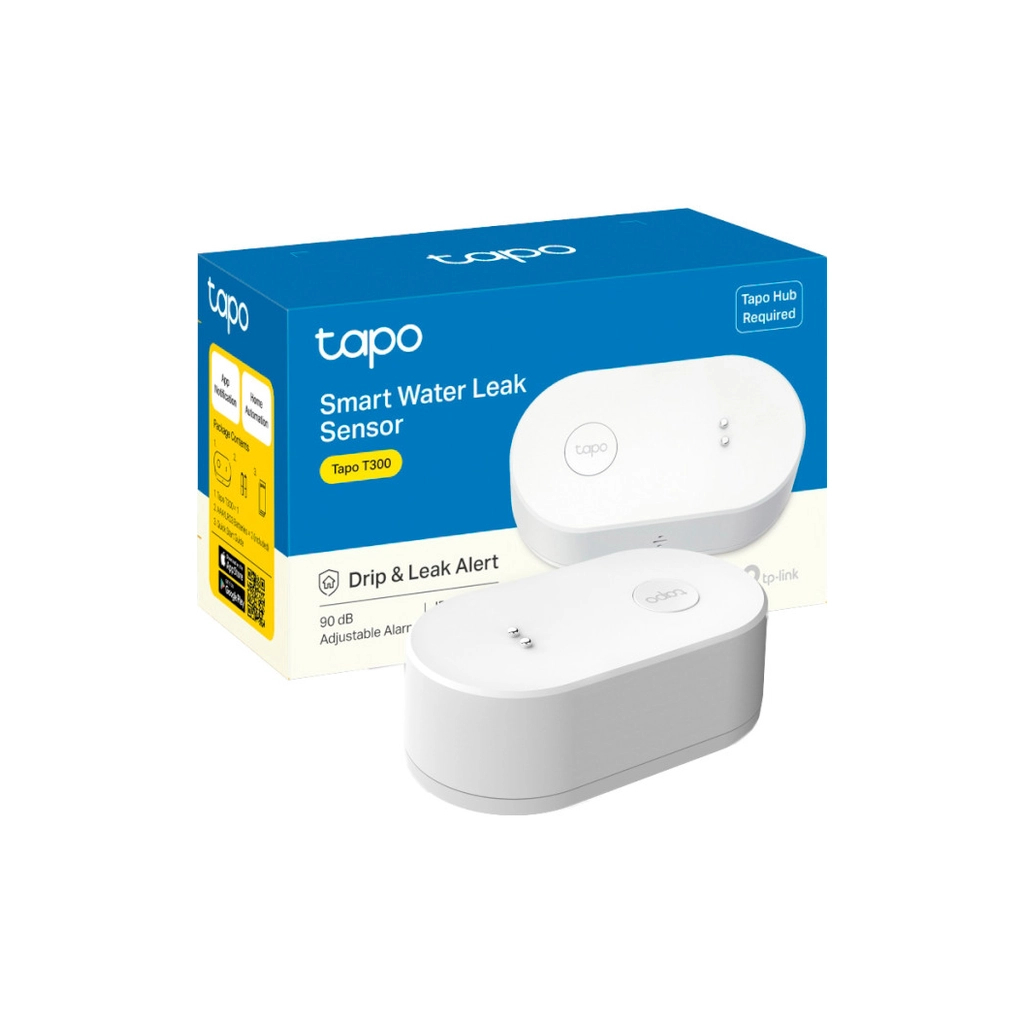 Датчик затоплення TP-Link Tapo T300 smart (Tapo T300) - фото 3 Датчик затоплення TP-Link Tapo T300 smart (Tapo T300) - фото 3