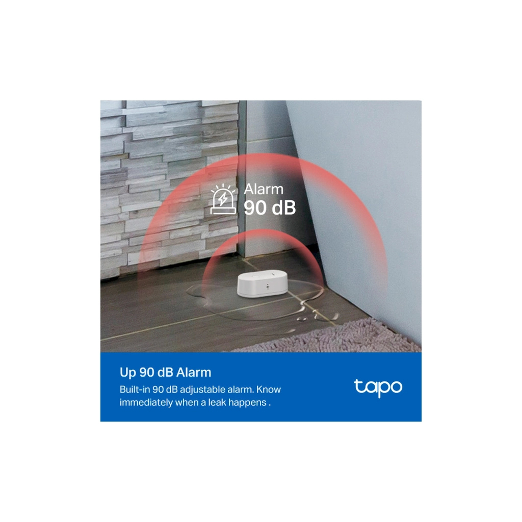 Датчик затоплення TP-Link Tapo T300 smart (Tapo T300) - фото 5 Датчик затоплення TP-Link Tapo T300 smart (Tapo T300) - фото 5