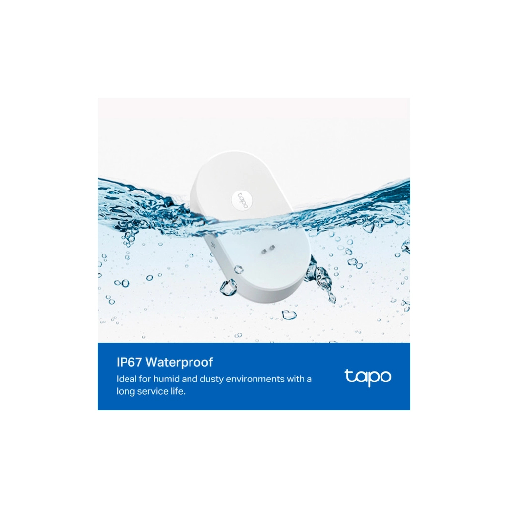 Датчик затоплення TP-Link Tapo T300 smart (Tapo T300) - фото 9 Датчик затоплення TP-Link Tapo T300 smart (Tapo T300) - фото 9