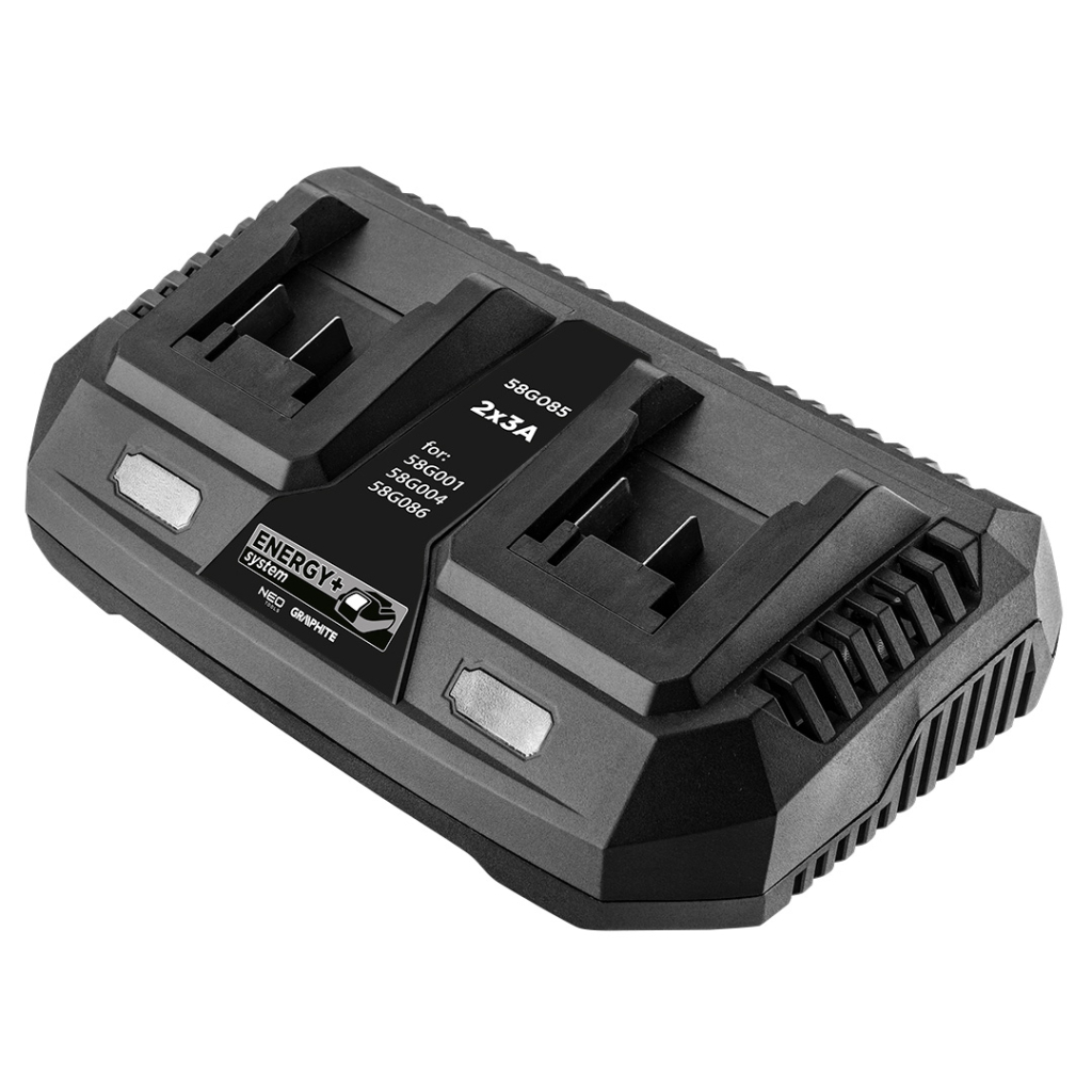 Зарядний пристрій для акумуляторів інструменту Graphite Energy+ 18V, 3А,0.74кг (58G085) - фото 1
