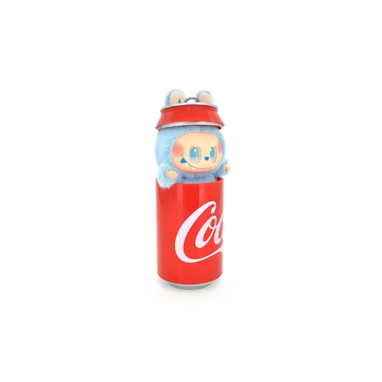 М'яка іграшка No Brand сюрприз Labubu Coca-Cola Surprise, 17 см, Mix color, темний пакет (YT42167) - фото 1