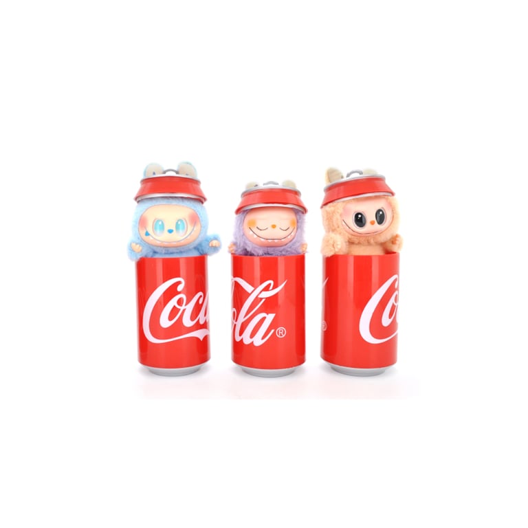 М'яка іграшка No Brand сюрприз Labubu Coca-Cola Surprise, 17 см, Mix color, темний пакет (YT42167) - фото 3