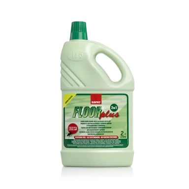 Засіб для миття підлоги Sano Floor Plus 2 в 1 З репелентом проти тарганів 2 л (7290005423635) - фото 1