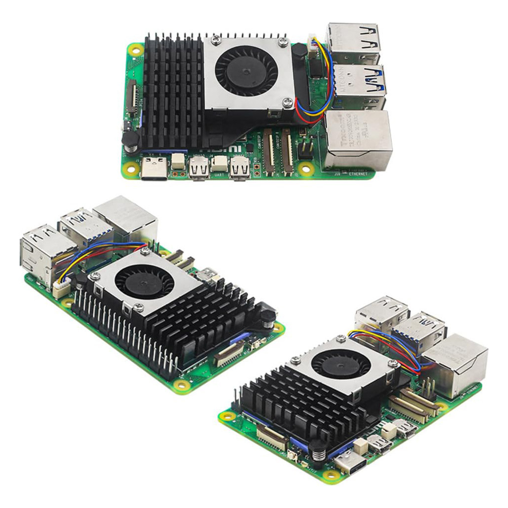 Радіатор охолодження для Мікро ПК Raspberry Pi з вентилятором для Raspberry Pi 5 (RA800) - фото 4 Радіатор охолодження для Мікро ПК Raspberry Pi з вентилятором для Raspberry Pi 5 (RA800) - фото 4