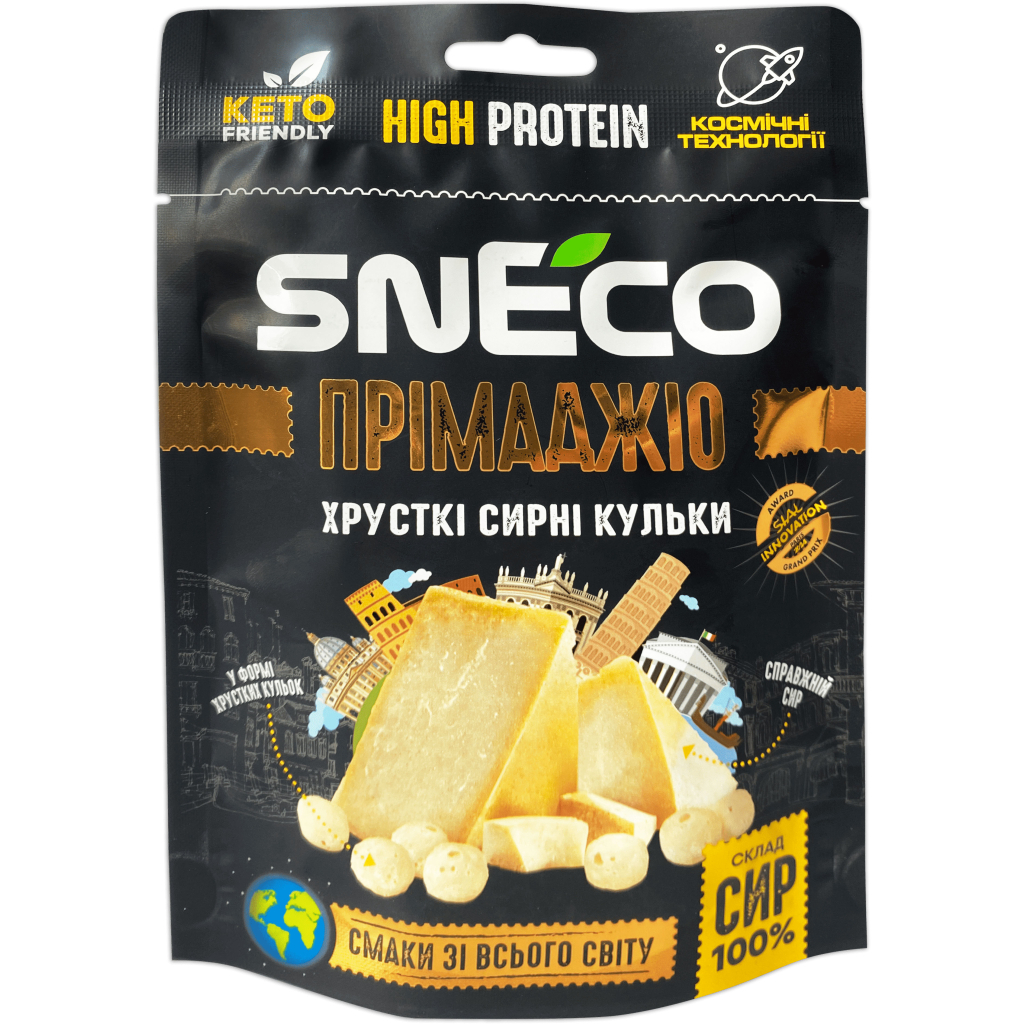 Сир сушений snEco Прімаджіо 28 г (4823095816976) Сир сушений snEco Прімаджіо 28 г (4823095816976)