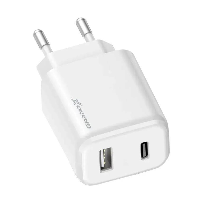 Зарядний пристрій Grand-X CH-890 Fast Charge 1xUSB-C PD20W + 1xUSB QC4.0 + AFC SCP FCP Black (CH-890) - фото 2