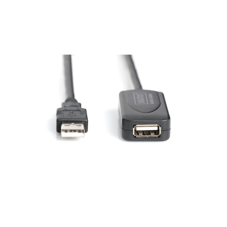 Дата кабель USB 2.0 AM/AF 20.0 m active Digitus (DA-73102) - фото 2