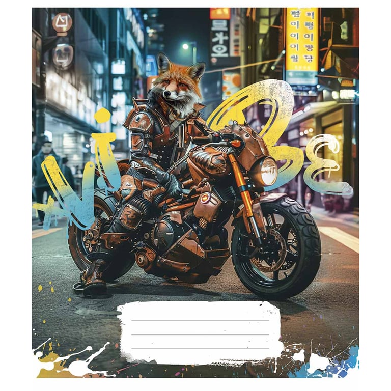 Зошит Школярик Big Bro 48 аркушів клітинка (048-3460K) - фото 5