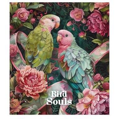 Зошит Школярик Bird Souls 48 аркушів клітинка (048-3457K)
