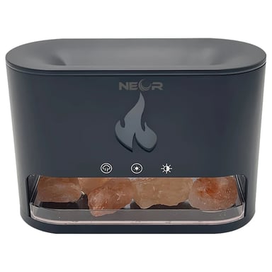 Зволожувач повітря Neor FLAME AROMA 25ML10 BK - фото 1