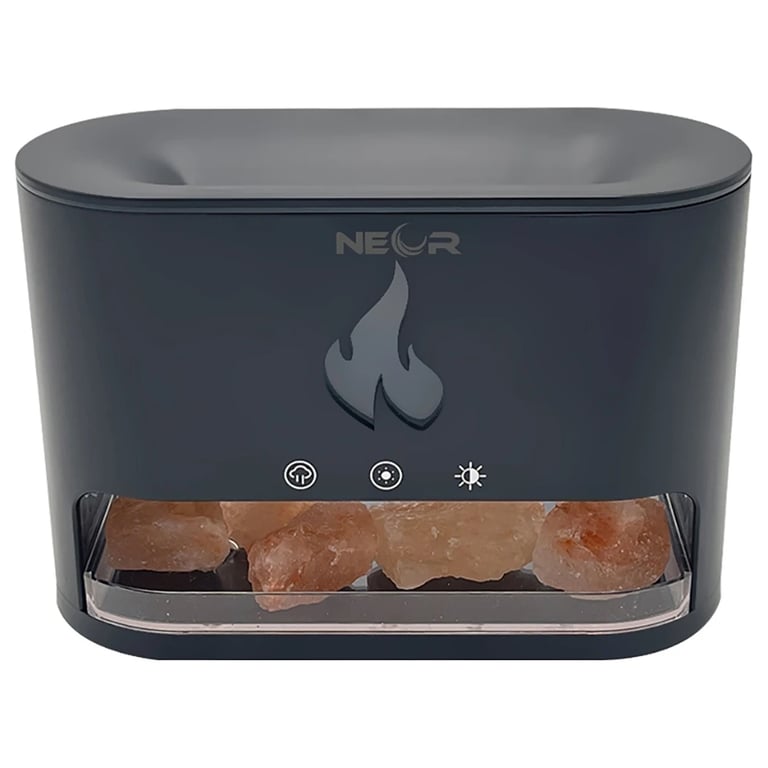 Зволожувач повітря Neor FLAME AROMA 25ML10 BK - фото 1