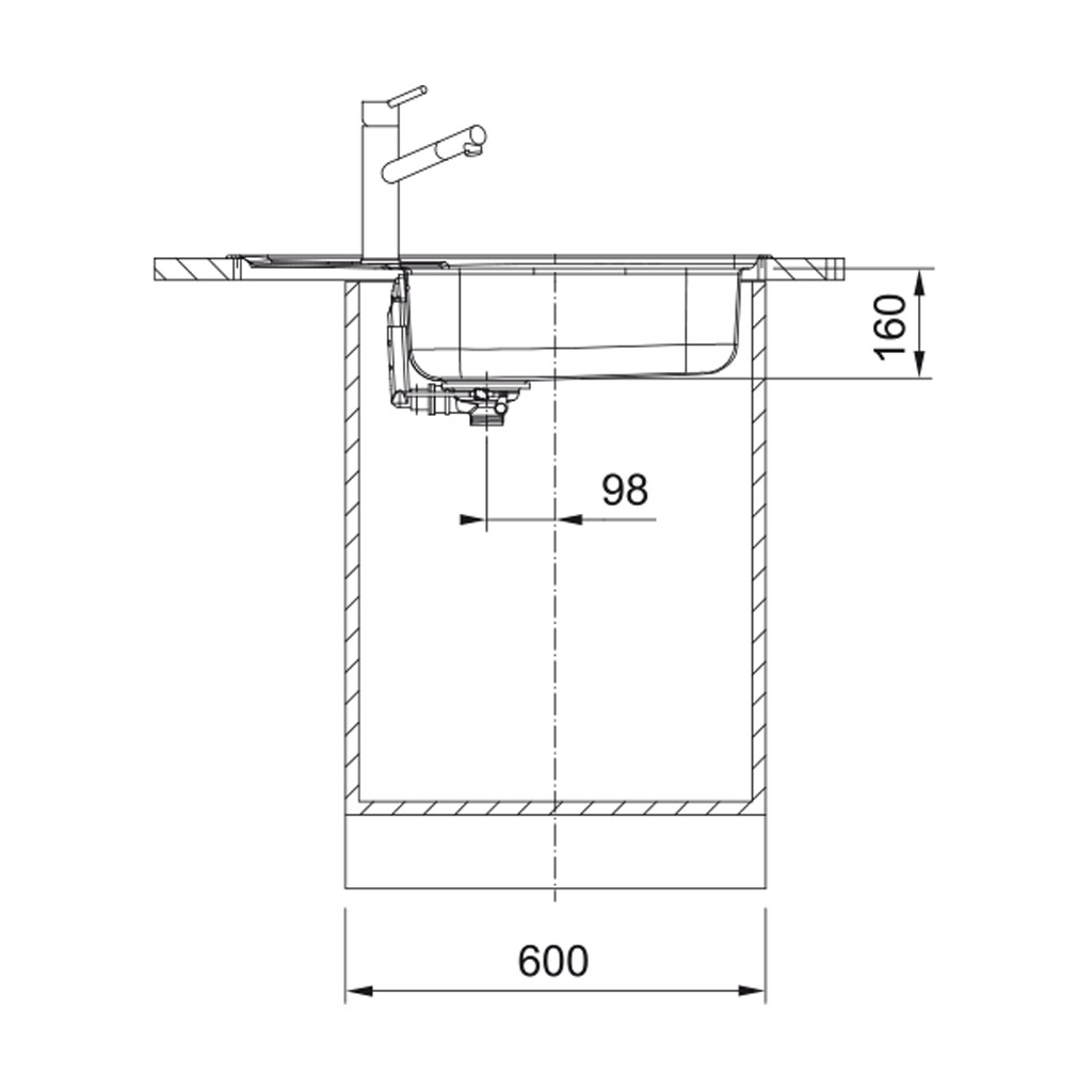 Мийка кухонна Franke Spark SKL 611-78 XL (101.0716.716) - фото 3 Мийка кухонна Franke Spark SKL 611-78 XL (101.0716.716) - фото 3