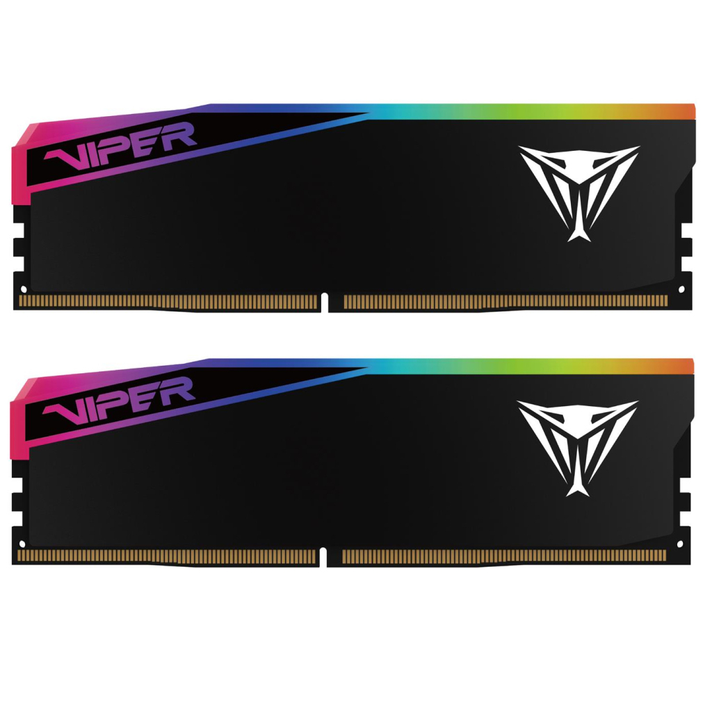 Модуль пам'яті для комп'ютера DDR5 32GB (2x16GB) 6000 MHz Viper Elite 5 Ultra RGB Patriot (VEUR532G6028K) - фото 1 Модуль пам'яті для комп'ютера DDR5 32GB (2x16GB) 6000 MHz Viper Elite 5 Ultra RGB Patriot (VEUR532G6028K) - фото 1