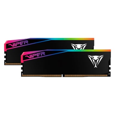 Модуль пам'яті для комп'ютера DDR5 32GB (2x16GB) 6400 MHz Viper Elite 5 Ultra RGB Patriot (VEUR532G6432K) - фото 1