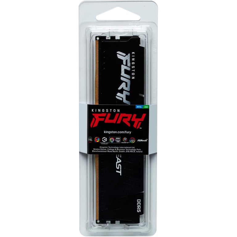 Модуль пам'яті для комп'ютера DDR5 16GB 6000 MHz Kingston Fury (ex.HyperX) (KF560C36BBE2-16) - фото 5