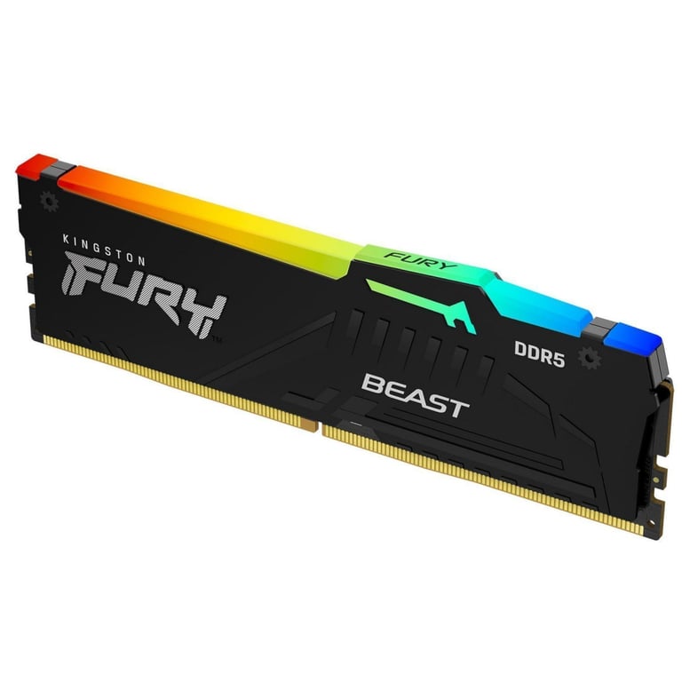 Модуль пам'яті для комп'ютера DDR5 64GB 5600 MHz Beast RGB EXPO Black Kingston Fury (ex.HyperX) (KF556C36BBEA-64) - фото 2