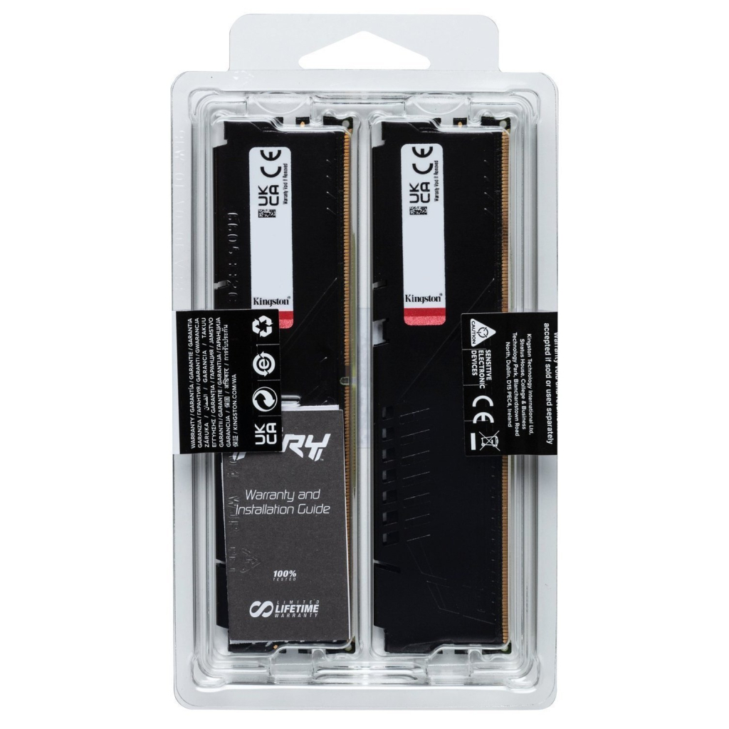 Модуль пам'яті для комп'ютера DDR5 64GB (2x32GB) 5600 MHz Beast EXPO Black Kingston Fury (ex.HyperX) (KF556C40BB2K2-64) - фото 6 Модуль пам'яті для комп'ютера DDR5 64GB (2x32GB) 5600 MHz Beast EXPO Black Kingston Fury (ex.HyperX) (KF556C40BB2K2-64) - фото 6