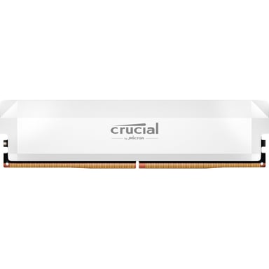 Модуль пам'яті для комп'ютера DDR5 16GB 6400 MHz Pro Overclocking White Micron (CP16G64C38U5W) - фото 1