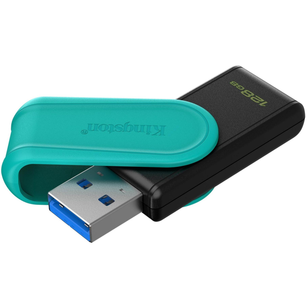 USB флеш накопичувач Kingston 128GB DataTraveler Exodia S Black/Turquoise USB 3.2 (DTXS/128GB) - фото 2 USB флеш накопичувач Kingston 128GB DataTraveler Exodia S Black/Turquoise USB 3.2 (DTXS/128GB) - фото 2