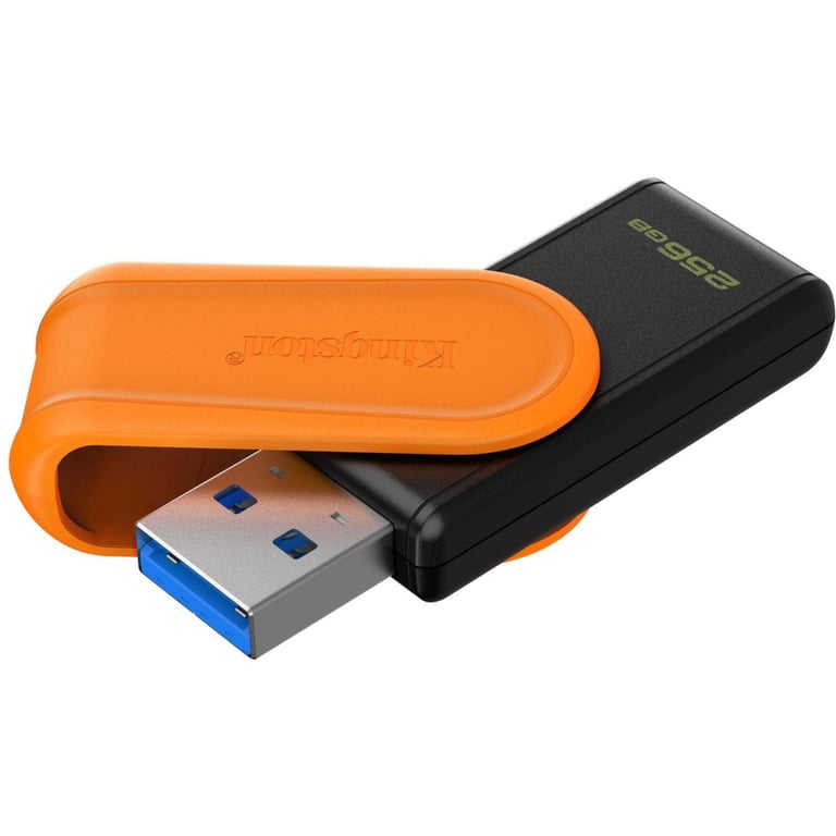 USB флеш накопичувач Kingston 256GB DataTraveler Exodia S Black/Orange USB 3.2 (DTXS/256GB) - фото 2