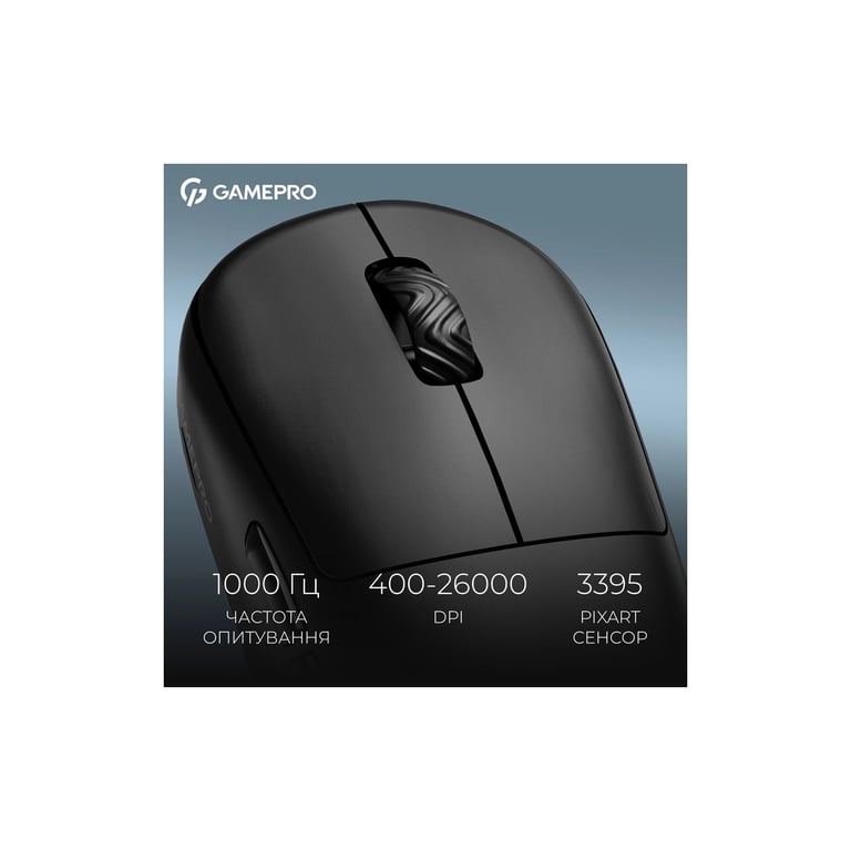 Мишка GamePro Asgard Loki Wireless/USB Black (GM022B) - фото 12