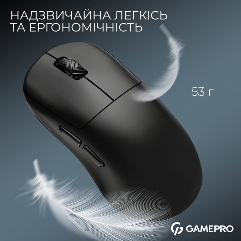 Мишка GamePro Asgard Loki Wireless/USB Black (GM022B) - фото 7
