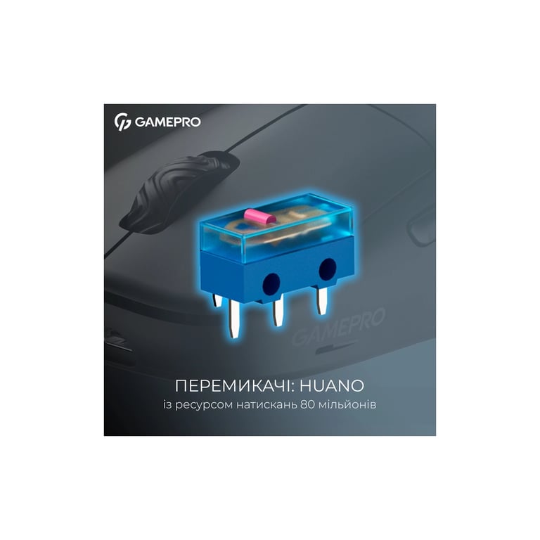 Мишка GamePro Asgard Loki Wireless/USB Black (GM022B) - фото 10