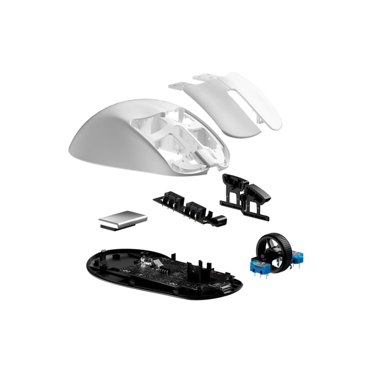 Мишка GamePro Asgard Surt Wireless/Bluetooth/USB White (GM017W) - фото 4