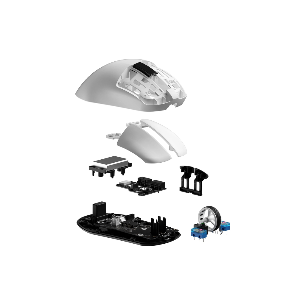 Мишка GamePro Asgard Thor Wireless/Bluetooth/USB White (GM023W) - фото 5 Мишка GamePro Asgard Thor Wireless/Bluetooth/USB White (GM023W) - фото 5