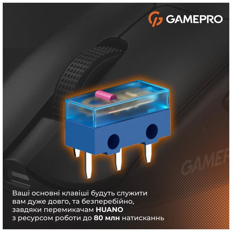 Мишка GamePro Genesis Avenger Wireless/Bluetooth/USB Black (GM096B) - фото 7