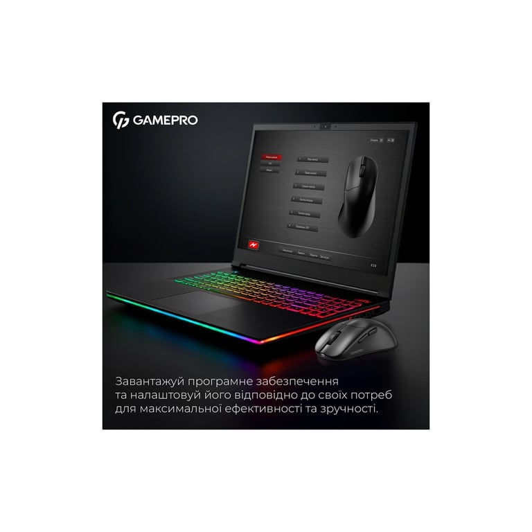 Мишка GamePro Asgard Surt Wireless/Bluetooth/USB Black (GM017B) - фото 10