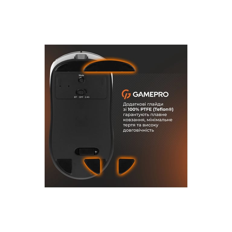 Мишка GamePro Genesis Winner Wireless/Bluetooth/USB White (GM079W) - фото 10