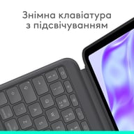 Чохол до планшета Logitech Combo Touch for iPad Pro 13-inch (M4) GRAPHITE - US (L920-012833) - фото 7