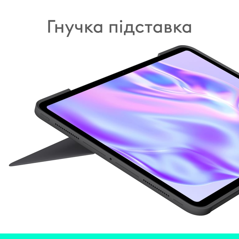 Чохол до планшета Logitech Combo Touch for iPad Pro 11-inch (M4) GRAPHITE - US (920-012831) - фото 6
