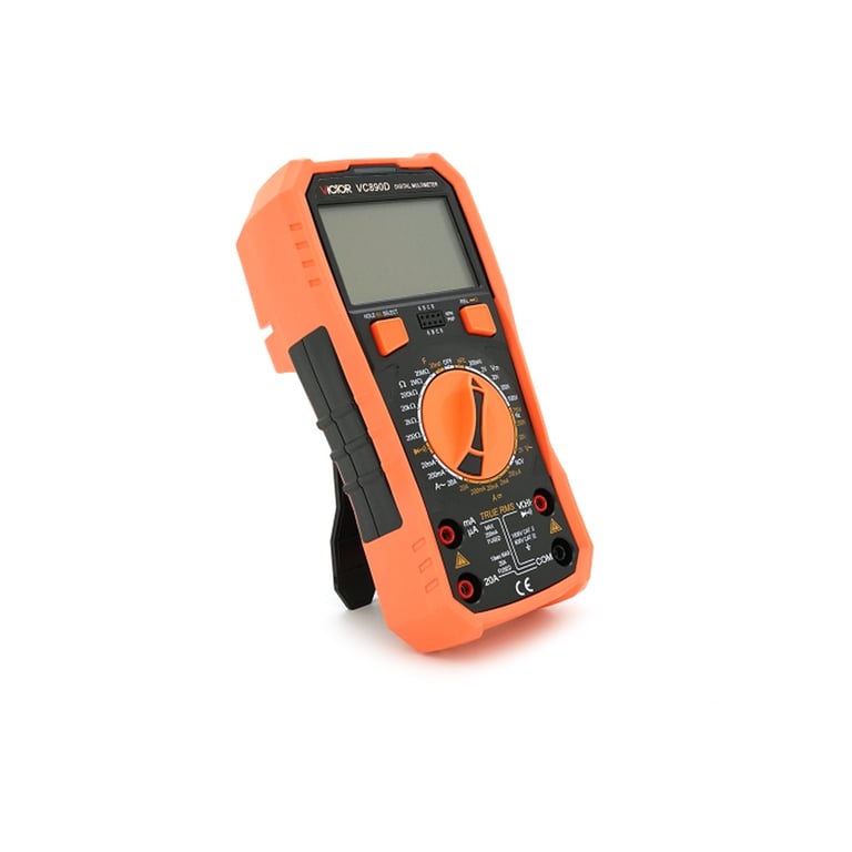 Цифровий мультиметр Voltronic XTMAX VC890D, V, A, R, С, F (XTMAX VC890D) - фото 2