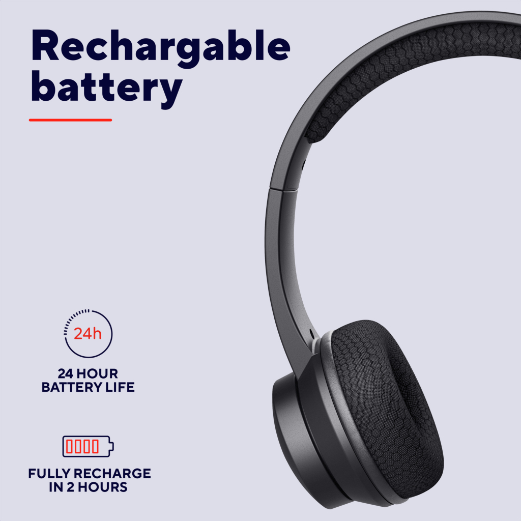 Навушники Trust Ayda Wireless ENC Black (25463) - фото 10 Навушники Trust Ayda Wireless ENC Black (25463) - фото 10