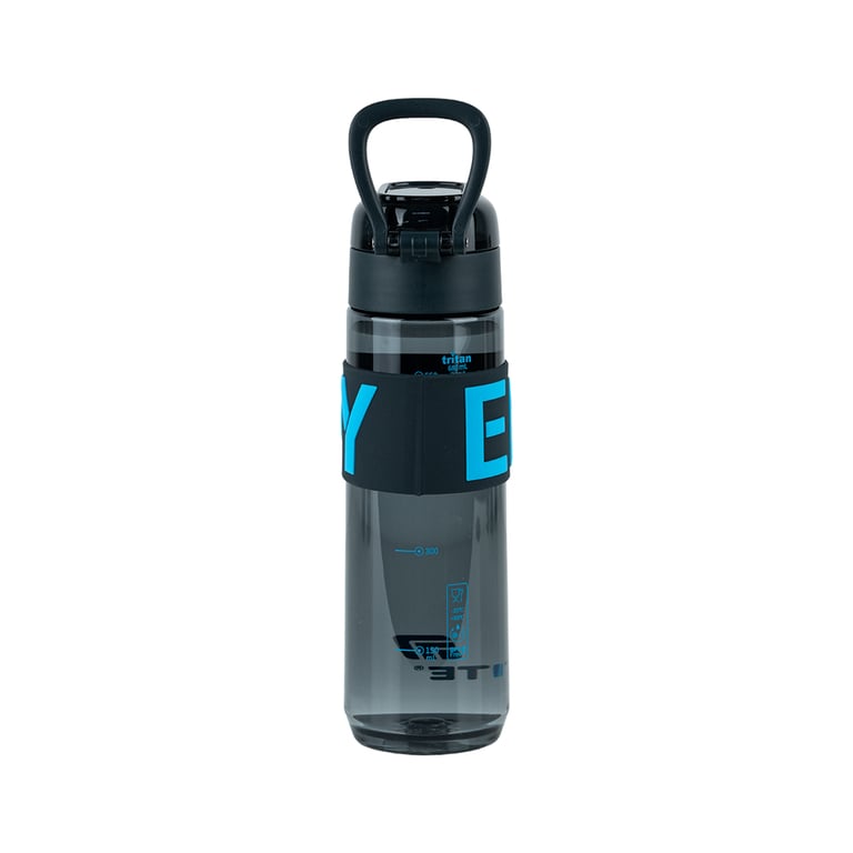Пляшка для води Kite 680 мл чорно-блакитна (K25-1233-2) - фото 2
