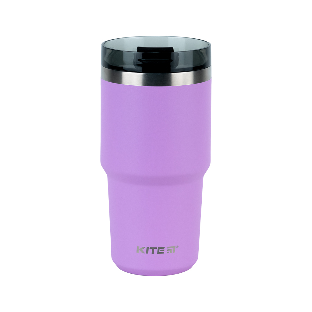 Термокружка Kite 600 мл фіолетова (K24-1206-2) Термокружка Kite 600 мл фіолетова (K24-1206-2)