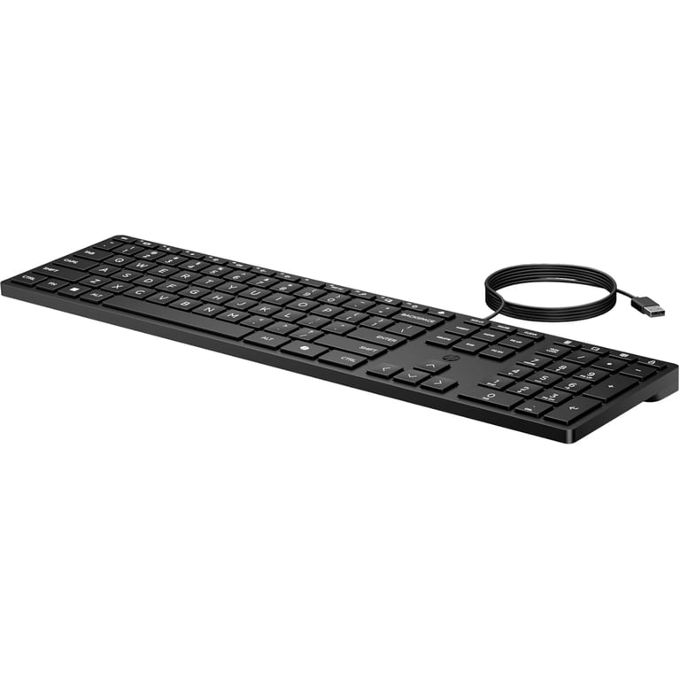 Клавіатура HP 320K USB UA Black (9SR37UT) - фото 5