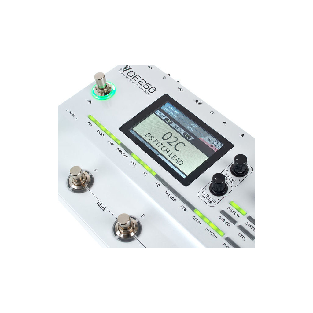 Гітарний процесор Mooer GE250 - фото 3 Гітарний процесор Mooer GE250 - фото 3