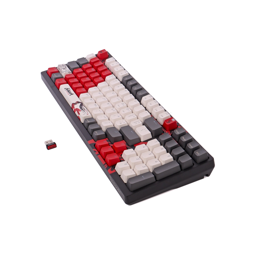 Клавіатура A4Tech Bloody WS98 Wireless/Bluetooth/USB Naraka (4711421001106) - фото 5 Клавіатура A4Tech Bloody WS98 Wireless/Bluetooth/USB Naraka (4711421001106) - фото 5