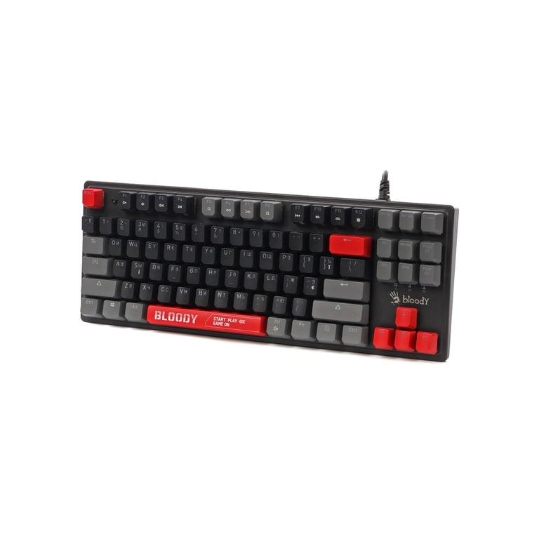 Клавіатура A4Tech Bloody S310N USB Energy Red (4711421000598) - фото 2