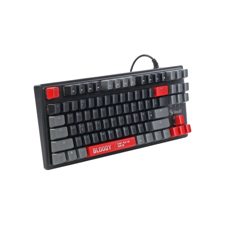 Клавіатура A4Tech Bloody S310N USB Energy Red (4711421000598) - фото 3