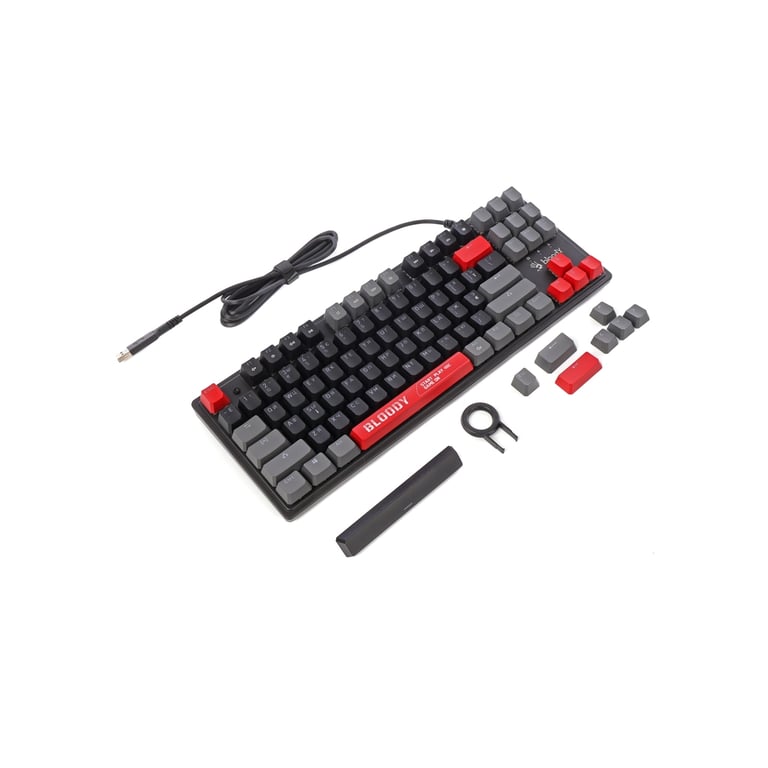 Клавіатура A4Tech Bloody S310N USB Energy Red (4711421000598) - фото 4