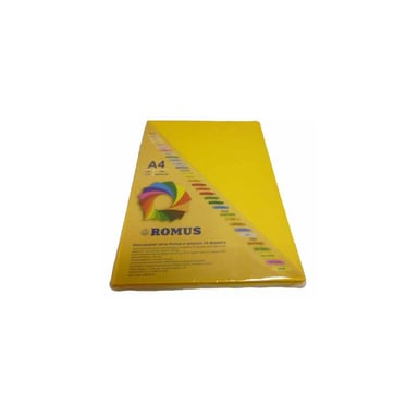 Папір Romus A4 160 г/м2 100c, yellow sunny (R50843) - фото 1