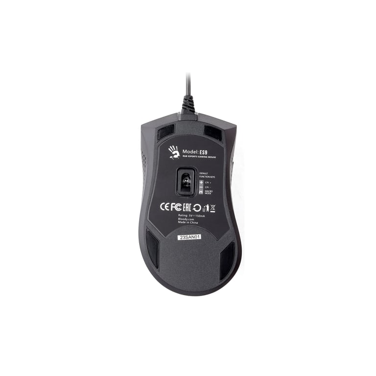 Мишка A4Tech Bloody ES9 Plus USB Black (4711421971515) - фото 5