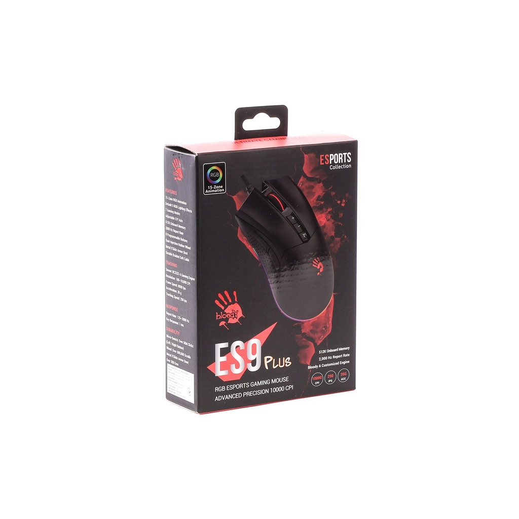 Мишка A4Tech Bloody ES9 Plus USB Black (4711421971515) - фото 6 Мишка A4Tech Bloody ES9 Plus USB Black (4711421971515) - фото 6