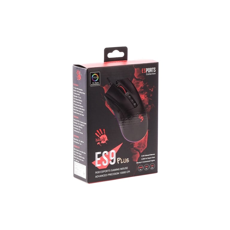 Мишка A4Tech Bloody ES9 Plus USB Black (4711421971515) - фото 6